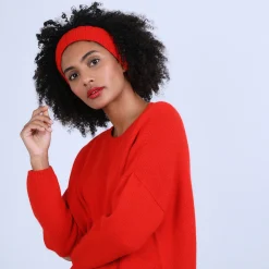 Maison Montagut Bandeau En Laine & Alpaga - Shira><noscript><img width=
