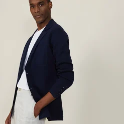 Maison Montagut Blazer A Poches En Coton - Bacari><noscript><img width=