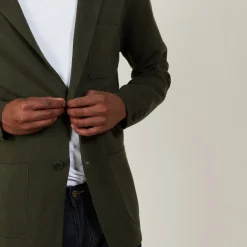 Maison Montagut Blazer A Poches En Coton - Bacari><noscript><img width=