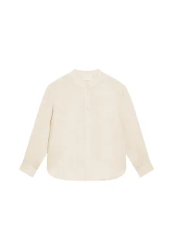 Maison Montagut Blouse En Lin Col Tunisien - Vania><noscript><img width=