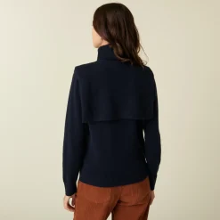 Maison Montagut Cache-Cou Col Roule En Cachemire 2 Fils - Cary><noscript><img width=