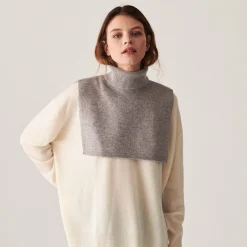 Maison Montagut Cache-Cou Col Roule En Cachemire 2 Fils - Cary><noscript><img width=