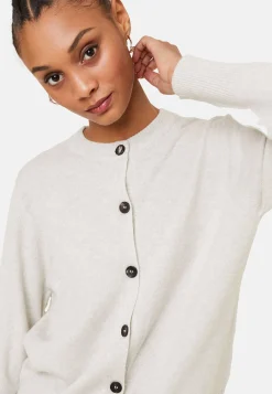 Maison Montagut Cardigan Boutonne Col Rond En Cachemire - Ari><noscript><img width=