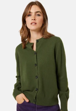 Maison Montagut Cardigan Boutonne Col Rond En Cachemire - Ari><noscript><img width=