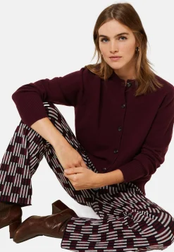 Maison Montagut Cardigan Boutonne Col Rond En Cachemire - Ari><noscript><img width=