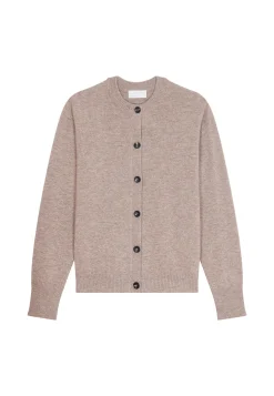 Maison Montagut Cardigan Boutonne Col Rond En Cachemire - Ari><noscript><img width=
