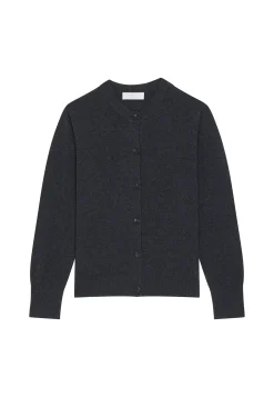 Maison Montagut Cardigan Boutonne Col Rond En Cachemire - Ari><noscript><img width=