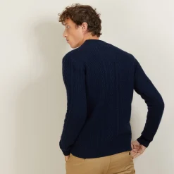 Maison Montagut Cardigan Boutonne En Cachemire 4 Fils - Londres><noscript><img width=