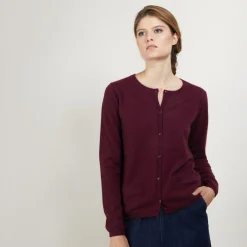 Maison Montagut Cardigan Col Rond En Cachemire - Balletto><noscript><img width=