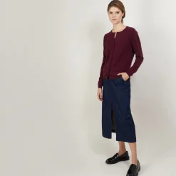 Maison Montagut Cardigan Col Rond En Cachemire - Balletto><noscript><img width=