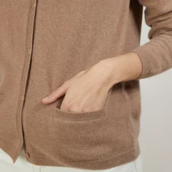 Maison Montagut Cardigan Col Rond En Cachemire - Balletto><noscript><img width=