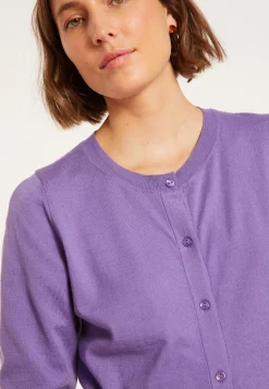 Maison Montagut Cardigan Col Rond En Coton Bio - Manel><noscript><img width=