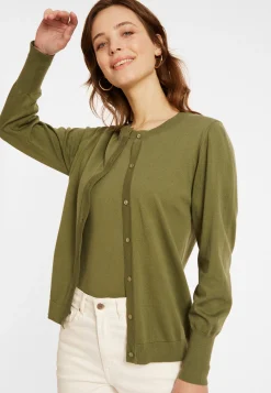 Maison Montagut Cardigan Col Rond En Coton Bio - Manel><noscript><img width=