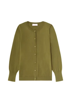 Maison Montagut Cardigan Col Rond En Coton Bio - Manel><noscript><img width=