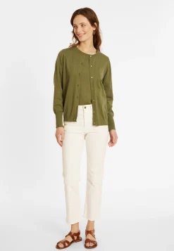 Maison Montagut Cardigan Col Rond En Coton Bio - Manel><noscript><img width=