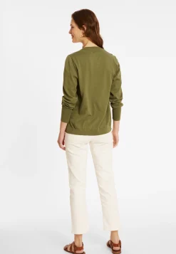 Maison Montagut Cardigan Col Rond En Coton Bio - Manel><noscript><img width=