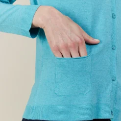 Maison Montagut Cardigan En Laine Et Viscose - Athena>Femme Vestes Et Gilets