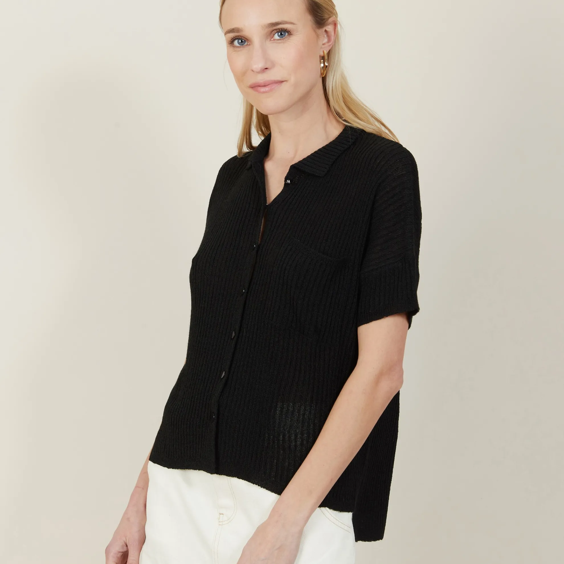 Maison Montagut Chemise Ample En Cotes Plates - Molly>Femme T-Shirts