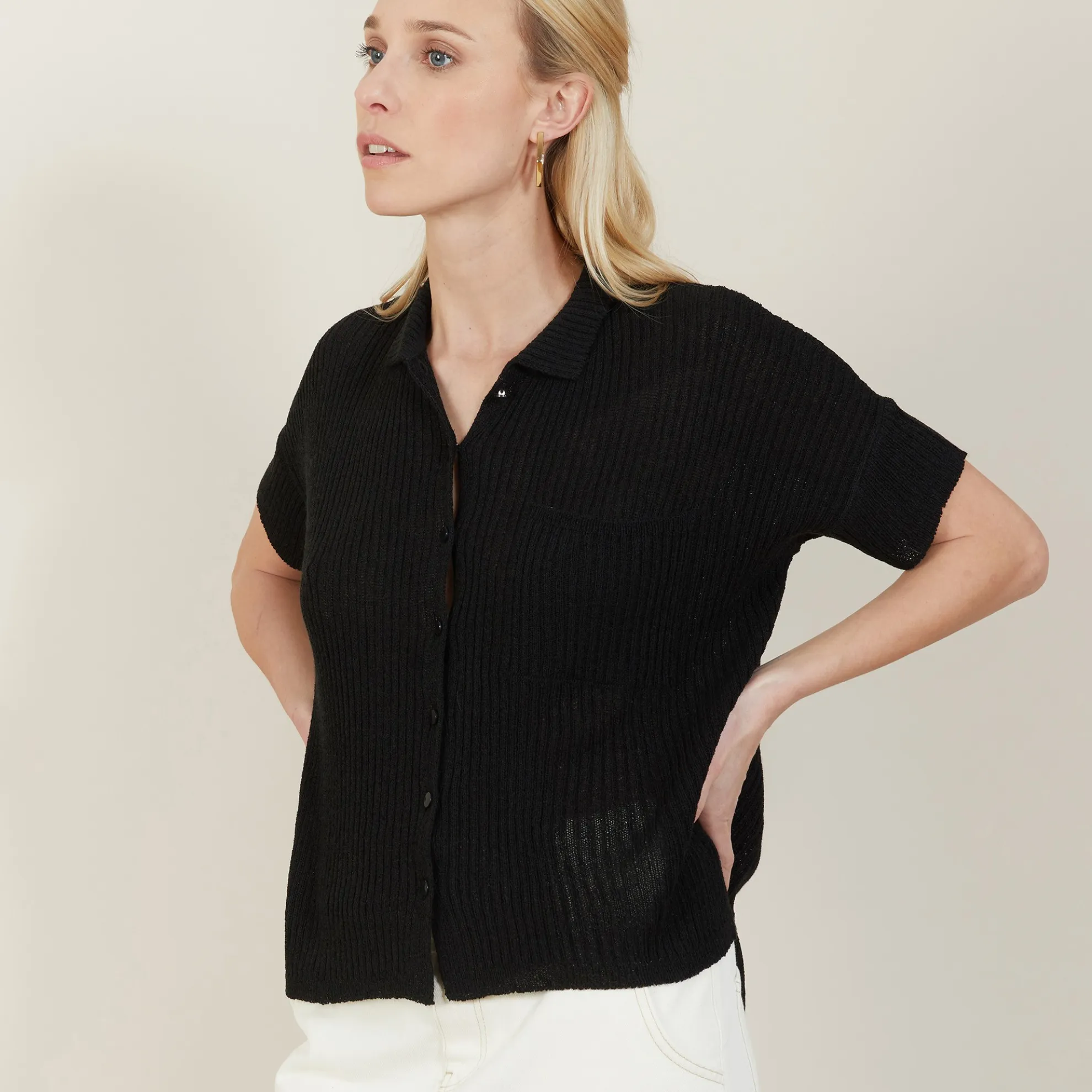 Maison Montagut Chemise Ample En Cotes Plates - Molly>Femme T-Shirts