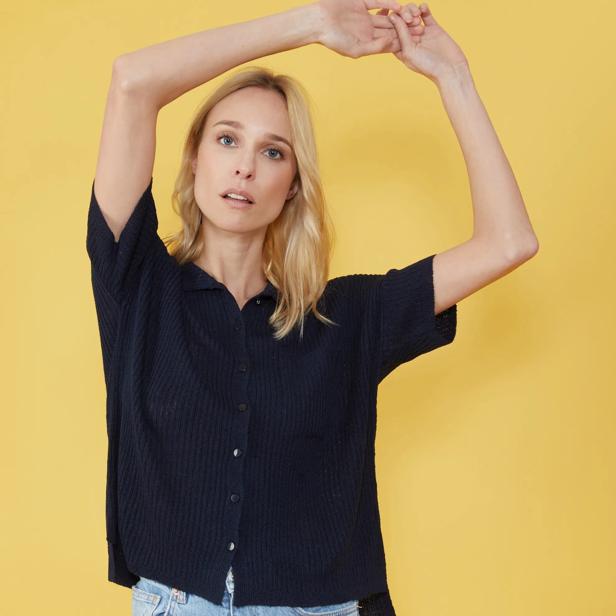 Maison Montagut Chemise Ample En Cotes Plates - Molly>Femme T-Shirts