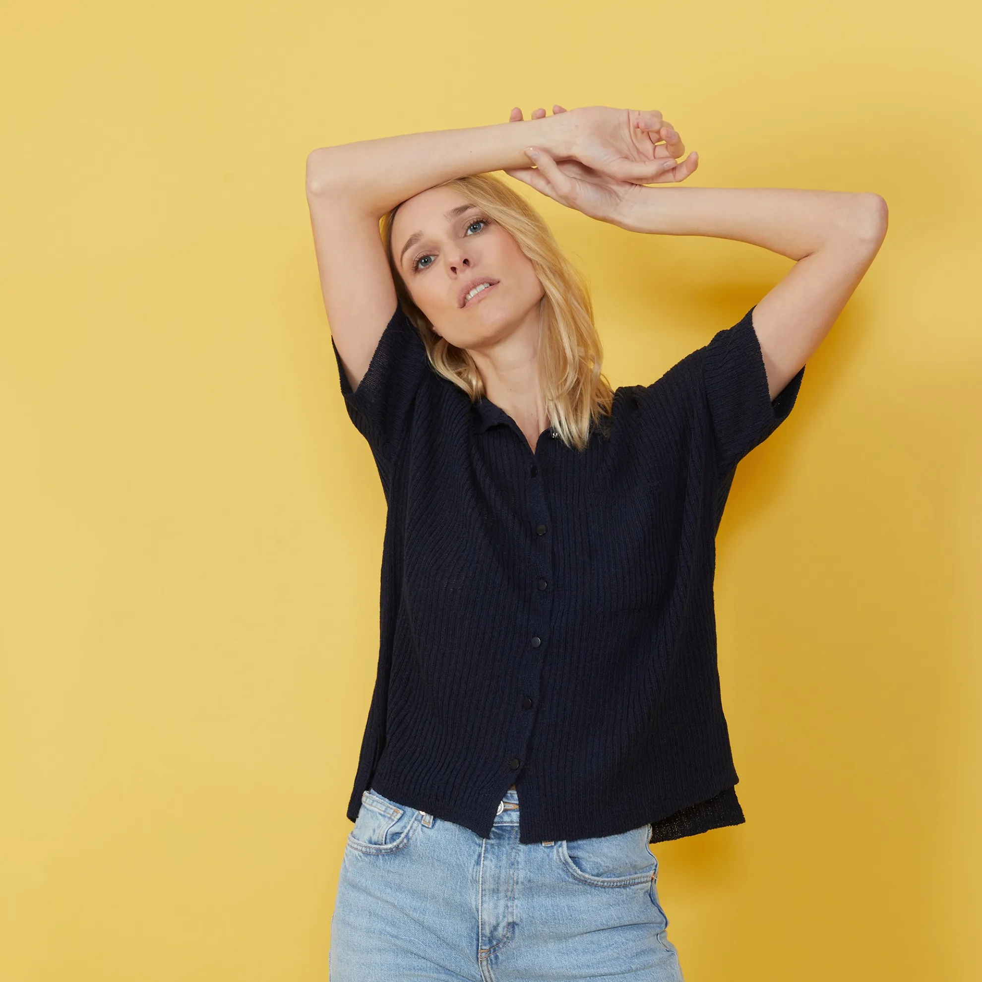 Maison Montagut Chemise Ample En Cotes Plates - Molly>Femme T-Shirts