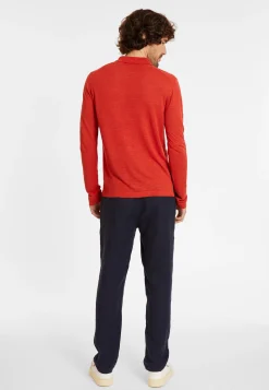 Maison Montagut Chemise Boutonnee En Lin Flamme - Randy><noscript><img width=