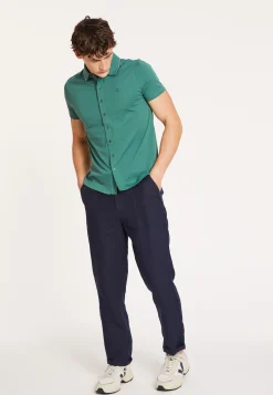 Maison Montagut Chemise Manches Courtes En Coton Jersey - Baccara><noscript><img width=