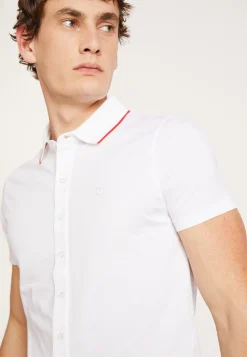 Maison Montagut Chemise Manches Courtes En Coton Jersey - Baccara><noscript><img width=