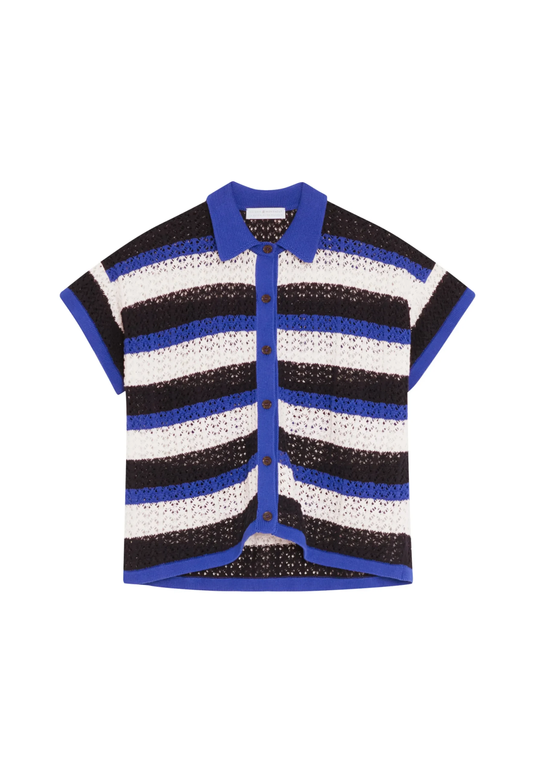 Maison Montagut Chemisier Ajoure En Coton Bio - Merlin>Femme T-Shirts