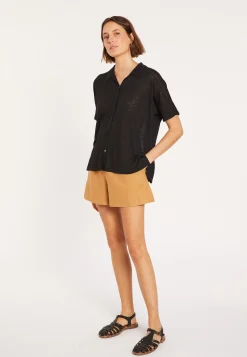 Maison Montagut Chemisier En Lin Flamme - Pablito><noscript><img width=