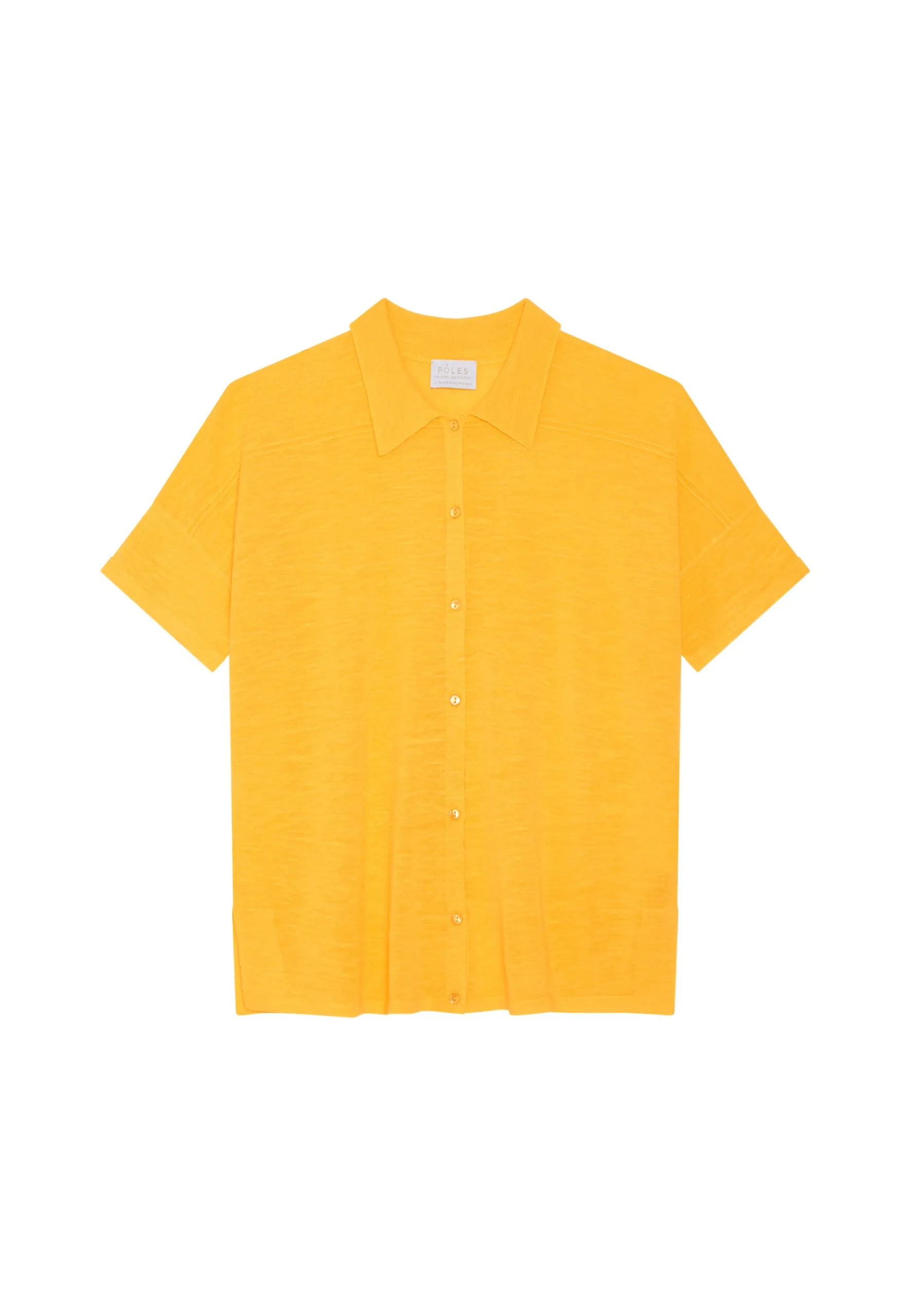 Maison Montagut Chemisier En Lin Flamme - Pablito>Femme Chemisiers