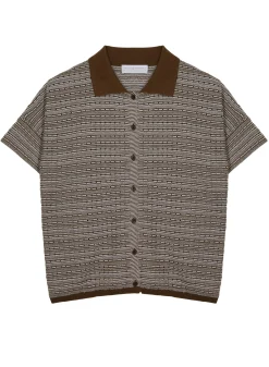 Maison Montagut Chemisier Manches Courtes En Coton Bio - Sierita>Femme T-Shirts