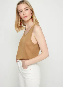 Maison Montagut Debardeur Col Rond Effet Irrise - Stella><noscript><img width=