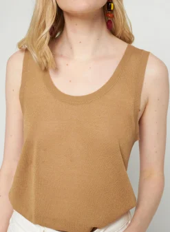 Maison Montagut Debardeur Col Rond Effet Irrise - Stella><noscript><img width=