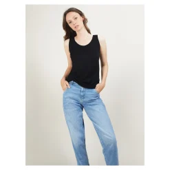 Maison Montagut Debardeur Col Rond En Laine - Biella><noscript><img width=