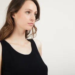 Maison Montagut Debardeur Col Rond En Laine - Biella><noscript><img width=