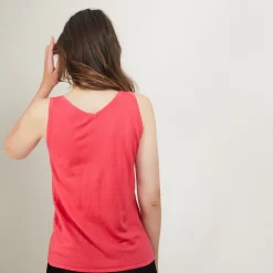 Maison Montagut Debardeur Col V En Laine - Blanchette><noscript><img width=