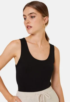 Maison Montagut Debardeur En Bambou Cachemire Maille Fine - Aetim><noscript><img width=