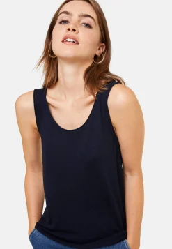 Maison Montagut Debardeur En Bambou Cachemire Maille Fine - Aetim><noscript><img width=