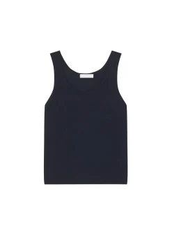 Maison Montagut Debardeur En Bambou Cachemire Maille Fine - Aetim><noscript><img width=