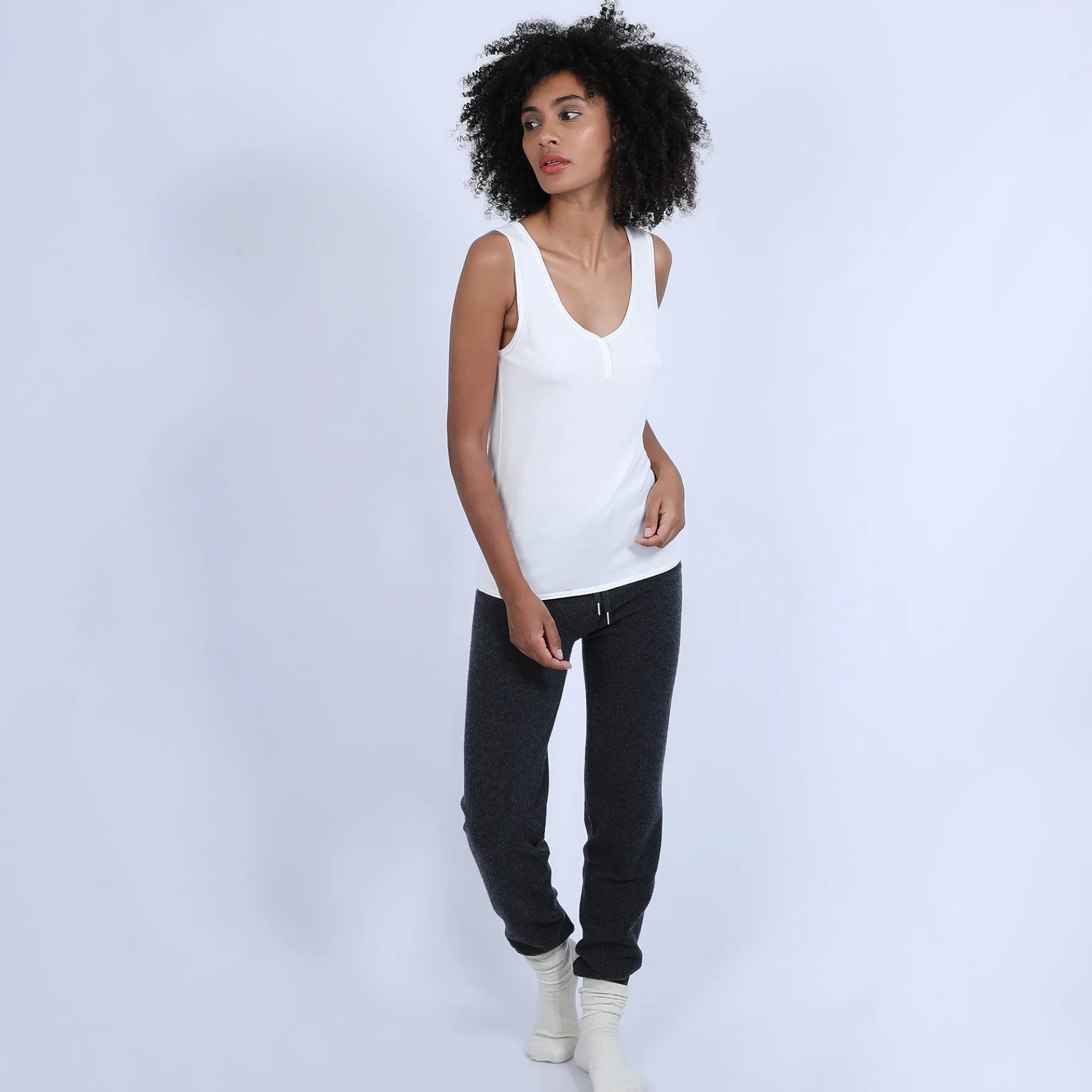 Maison Montagut Debardeur En Bambou Cachemire - Olympe>Femme T-Shirts