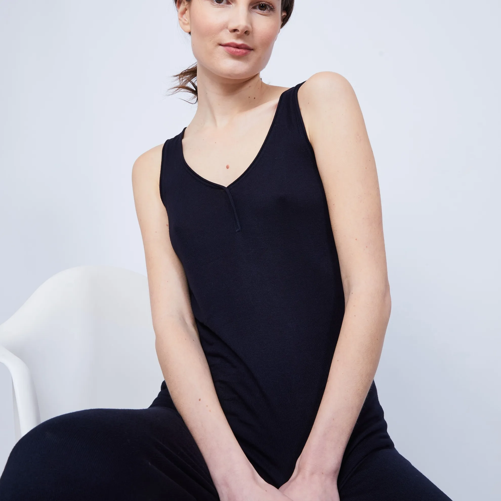 Maison Montagut Debardeur En Bambou Cachemire - Olympe>Femme T-Shirts