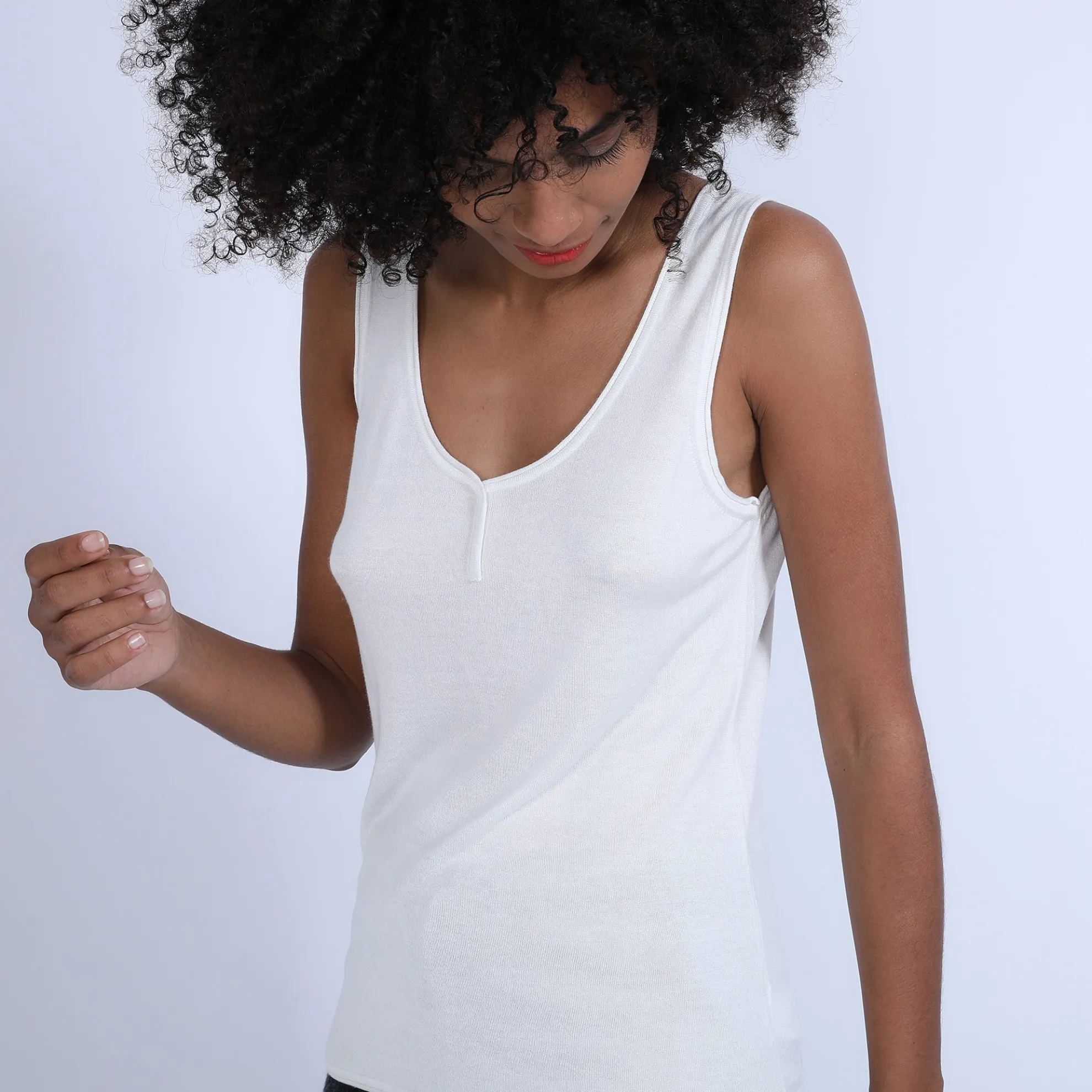 Maison Montagut Debardeur En Bambou Cachemire - Olympe>Femme T-Shirts