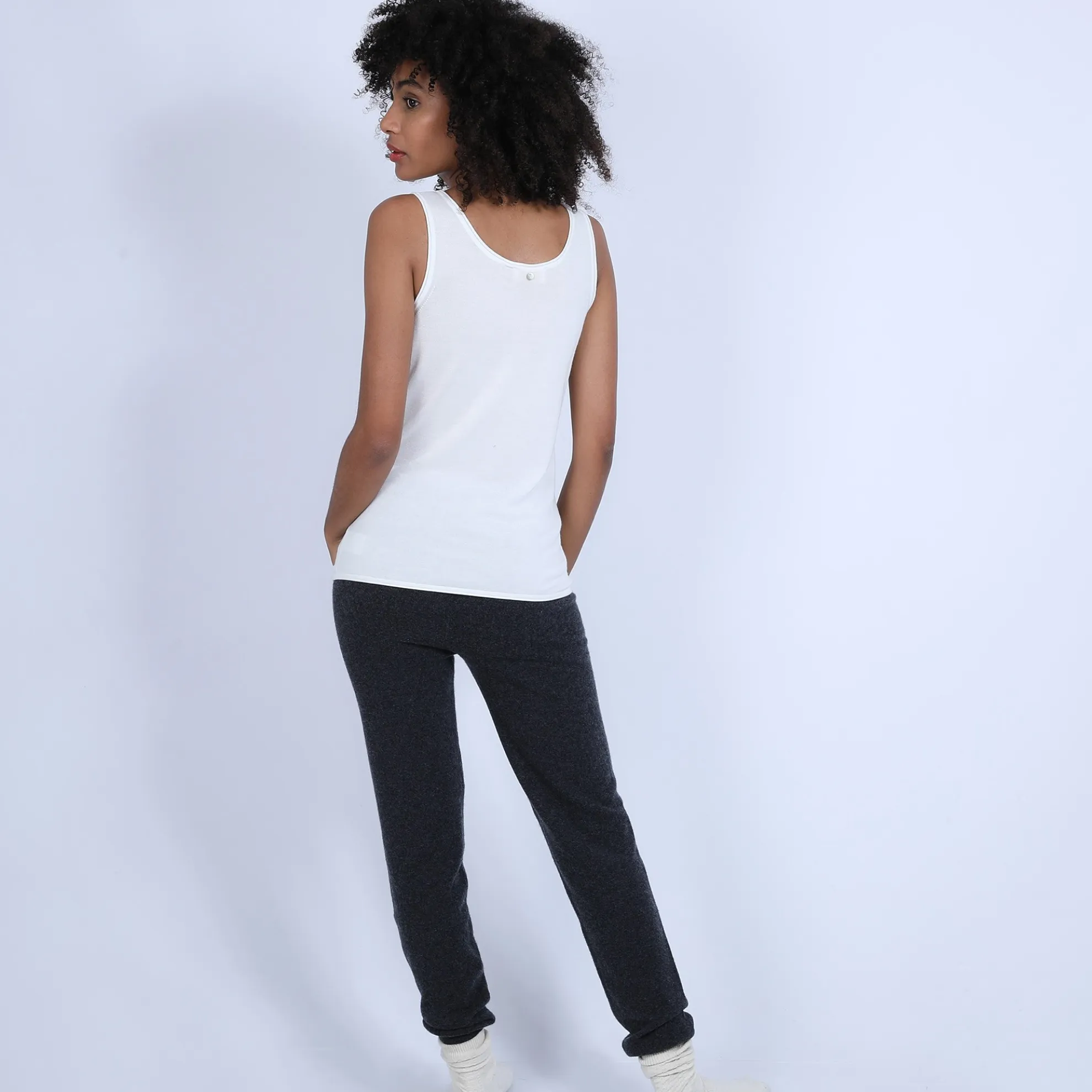 Maison Montagut Debardeur En Bambou Cachemire - Olympe>Femme T-Shirts