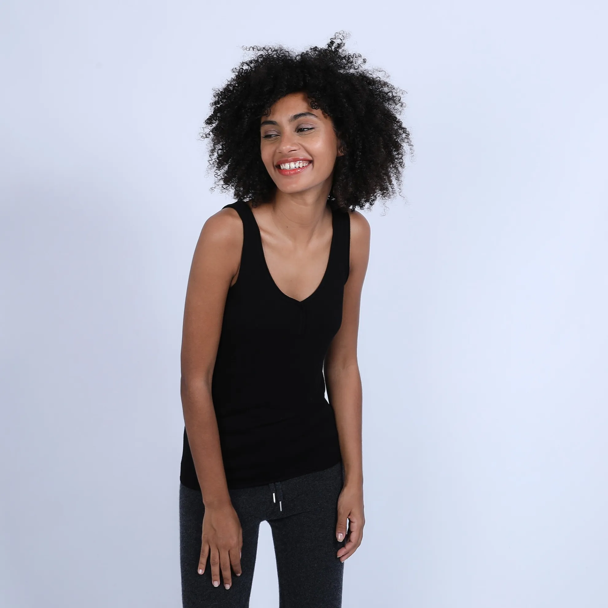 Maison Montagut Debardeur En Bambou Cachemire - Olympe>Femme T-Shirts