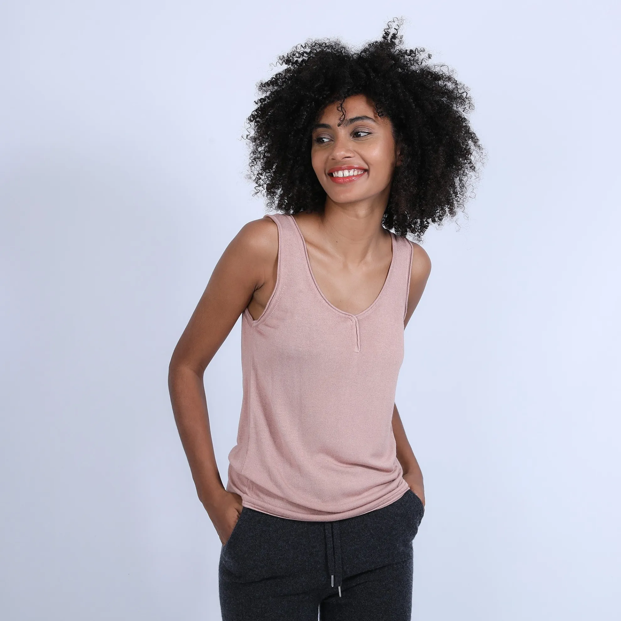 Maison Montagut Debardeur En Bambou Cachemire - Olympe>Femme T-Shirts