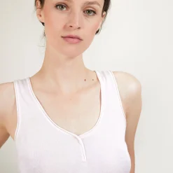 Maison Montagut Debardeur En Bambou Cachemire - Bonnie><noscript><img width=