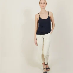 Maison Montagut Debardeur En Lin Flamme - Mijas><noscript><img width=