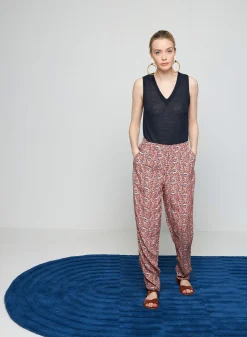 Maison Montagut Debardeur En Lin Flamme - Tahiti><noscript><img width=