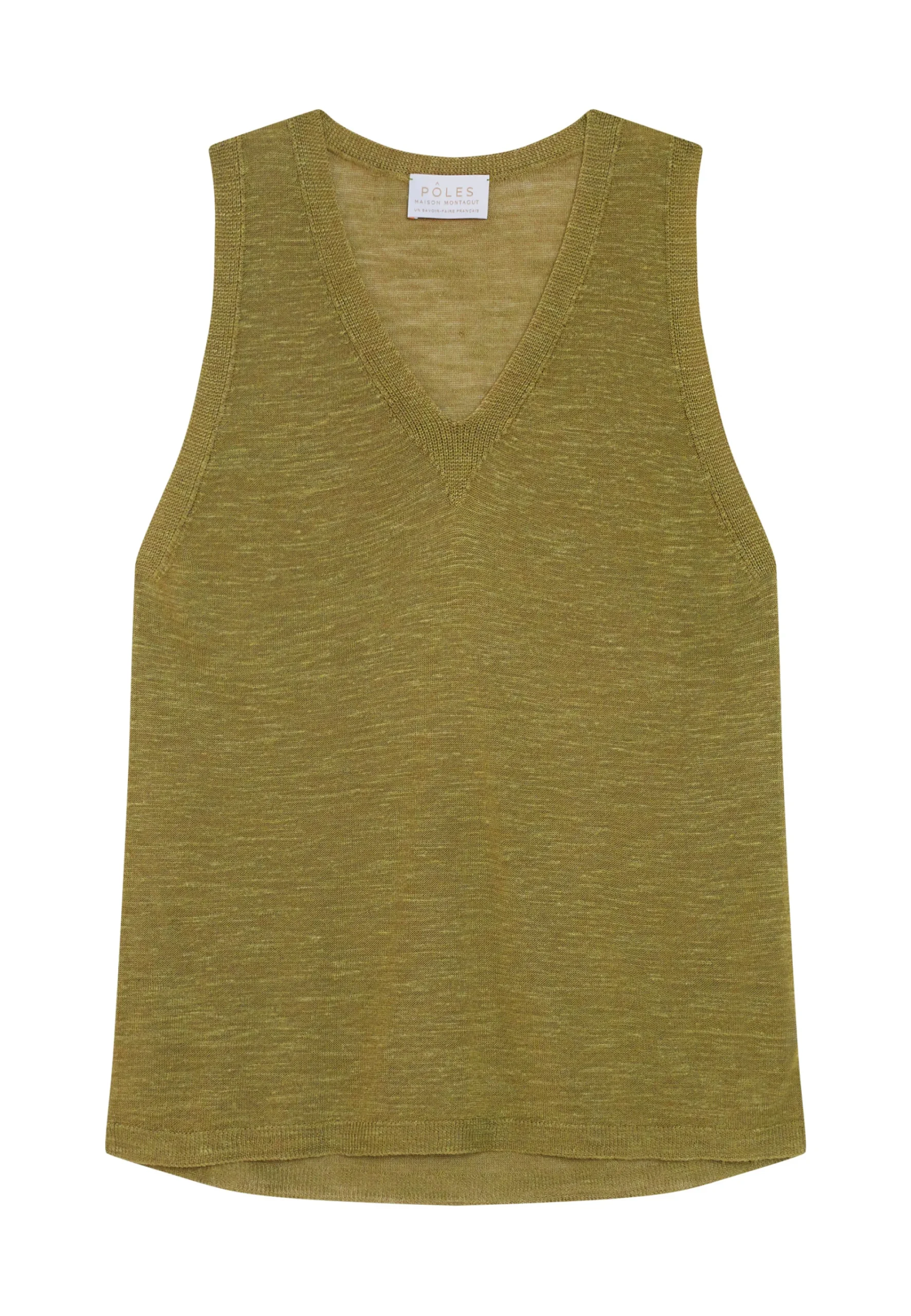 Maison Montagut Debardeur En Lin Flamme - Tahiti>Femme Débardeurs